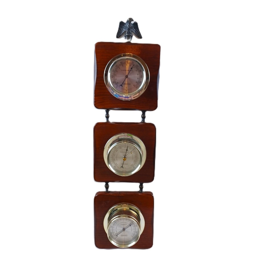 Wall Indoor Thermometer Barometer Humidity Guage Springfield Eagle