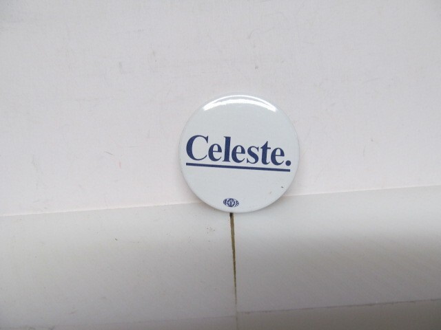 Vintage - Celeste Pinback