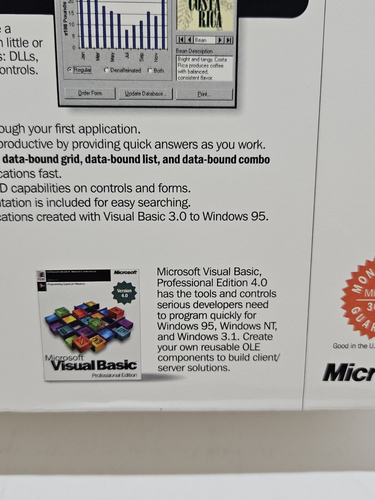 Microsoft Visual Basic Stadard Edition Version 4.0