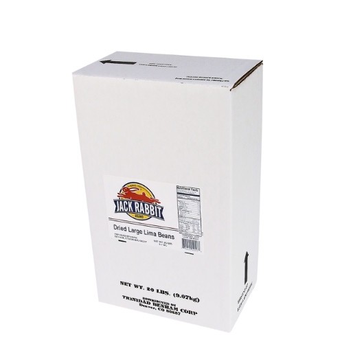 Jack Rabbit Large Lima Beans, 20 Pounds