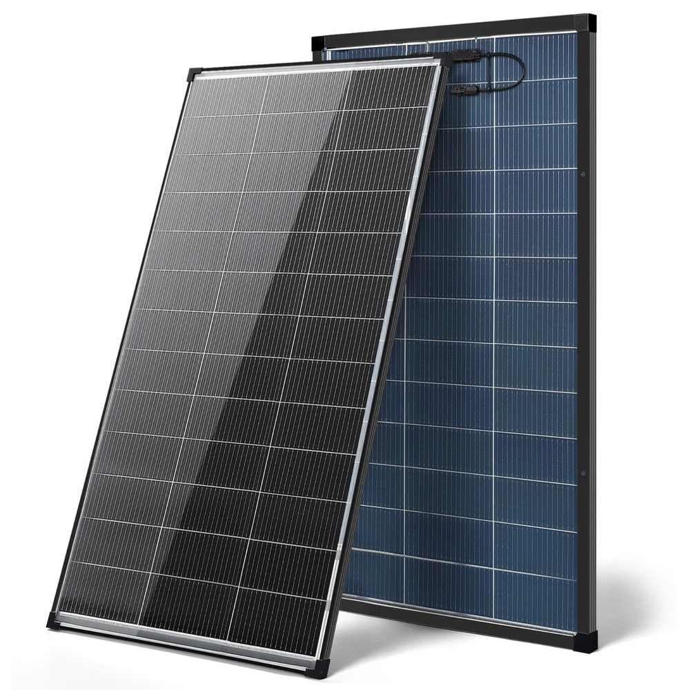 200W N-Type 18BB Bifacial Solar Panel High Conversion RV Home Off-Grid Battery