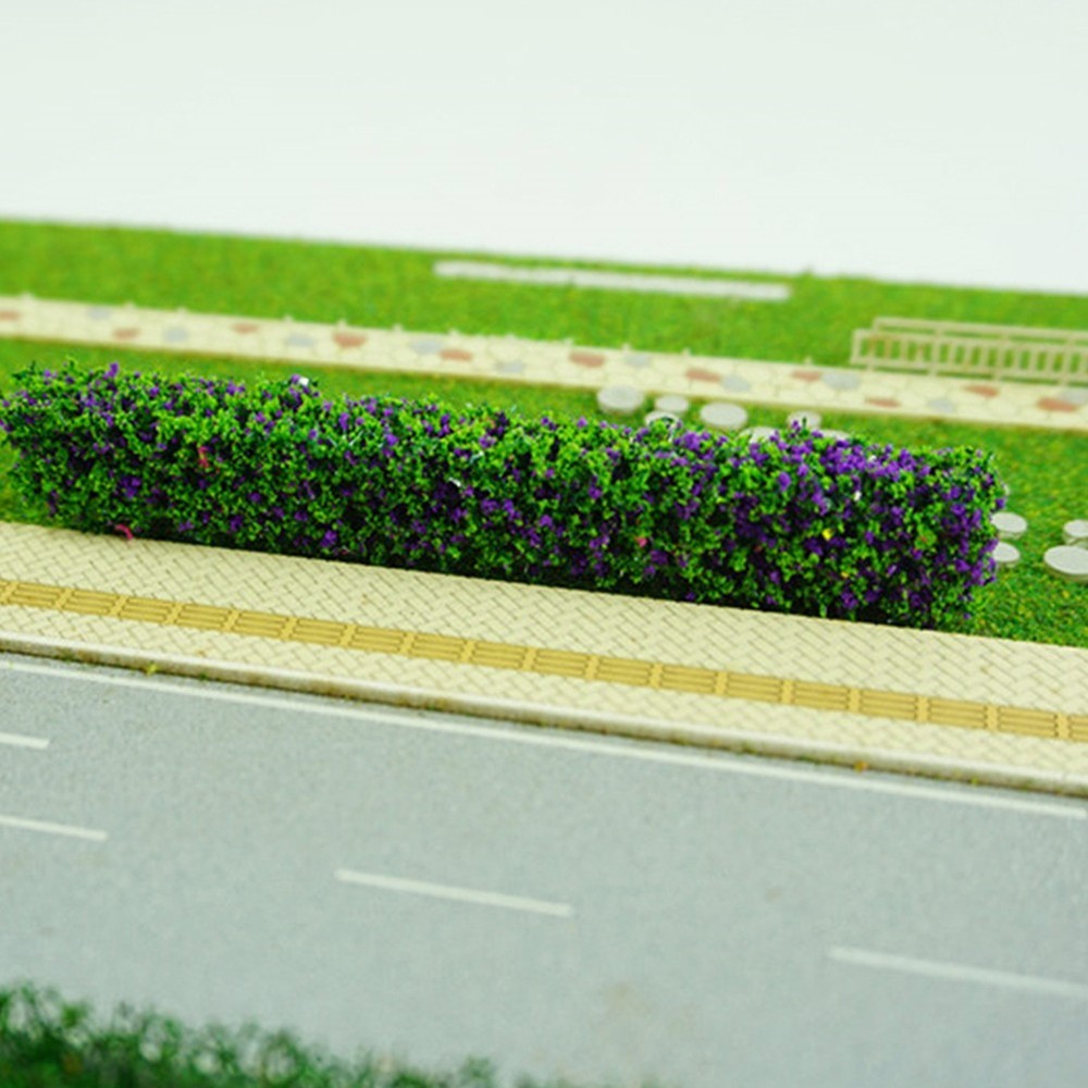Scene Layout Shrub Strips Architectural City Beautification Miniature Simulation