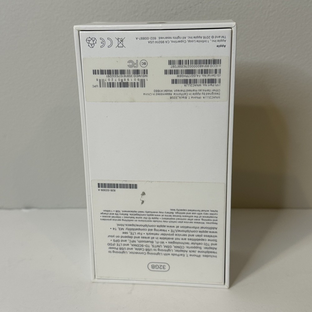 Apple iPhone 7 32GB Empty Box