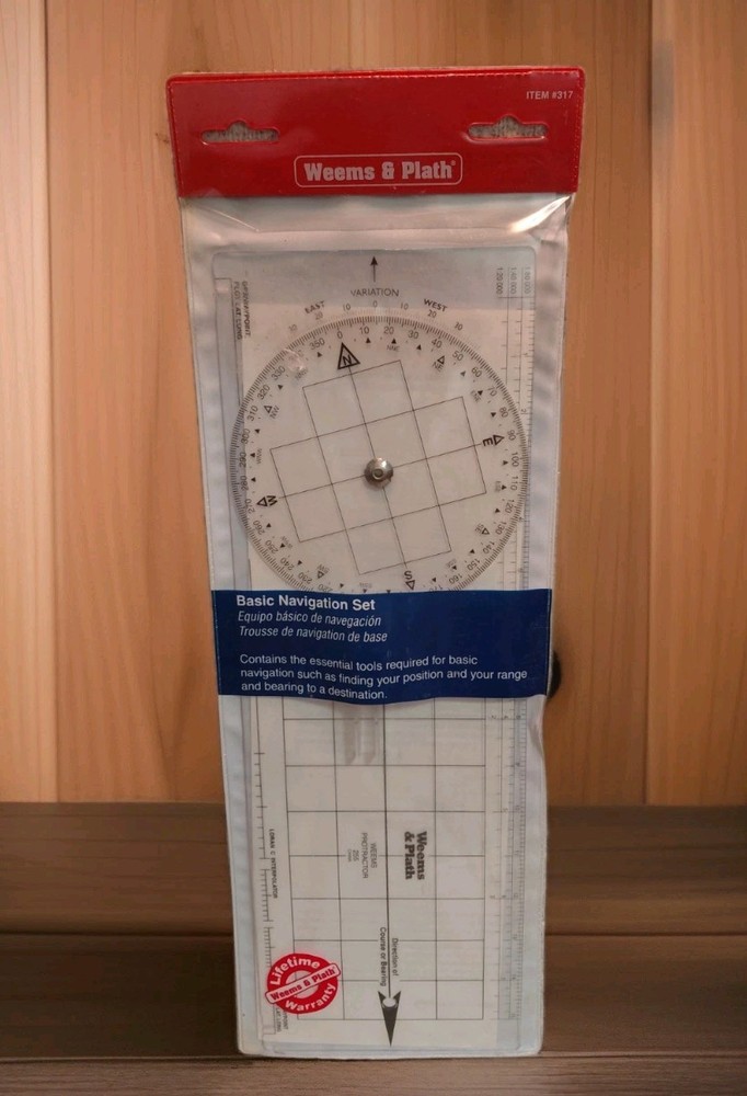 Weems & Plath 255 Marine Navigation Charr Protractor