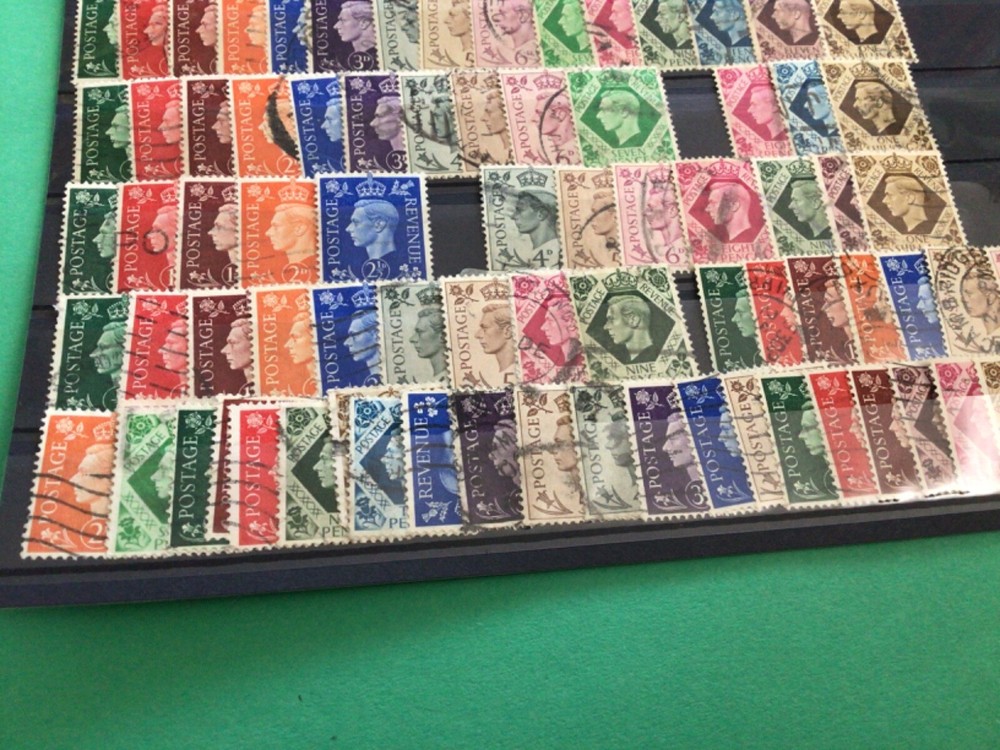 Great Britain George V1 used stamps A15005