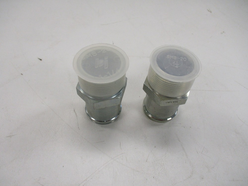 HI SMB-20 HYDRAULIC FITTING 1 1/4" SET OF (2) STAINLESS STEEL VGM11404 MARINE BO