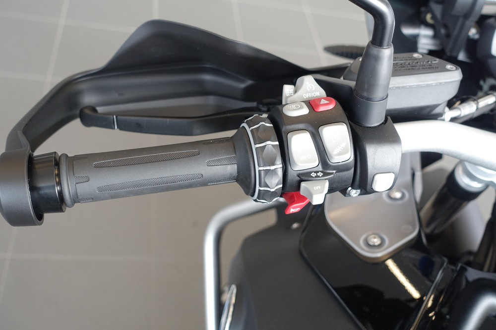 Handle Rubber Comfort Ribbed BMW R1250GS LC Multi-Controller with Handle Heater