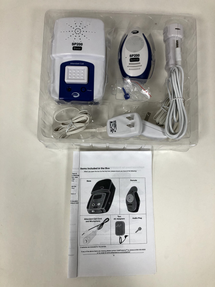 Safe Presence Audio Attendant System | Open Box | Tested + Working!
