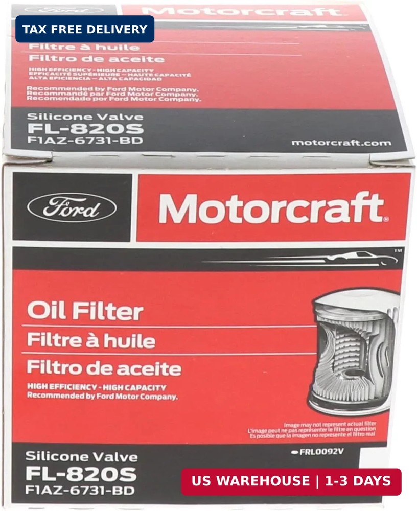 Motorcraft Engine Oil Filter - FL-820-S (OE Replacement for Select Models and Ye