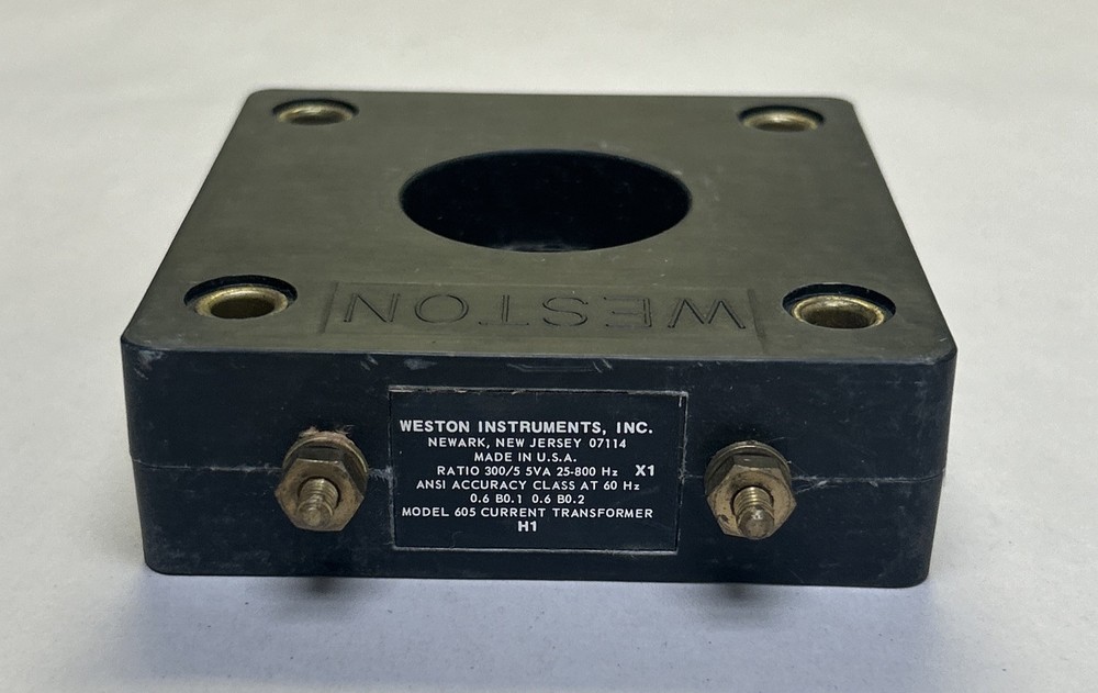 WESTON INSTRUMENTS,605,CURRENT TRANSFORMER NOS