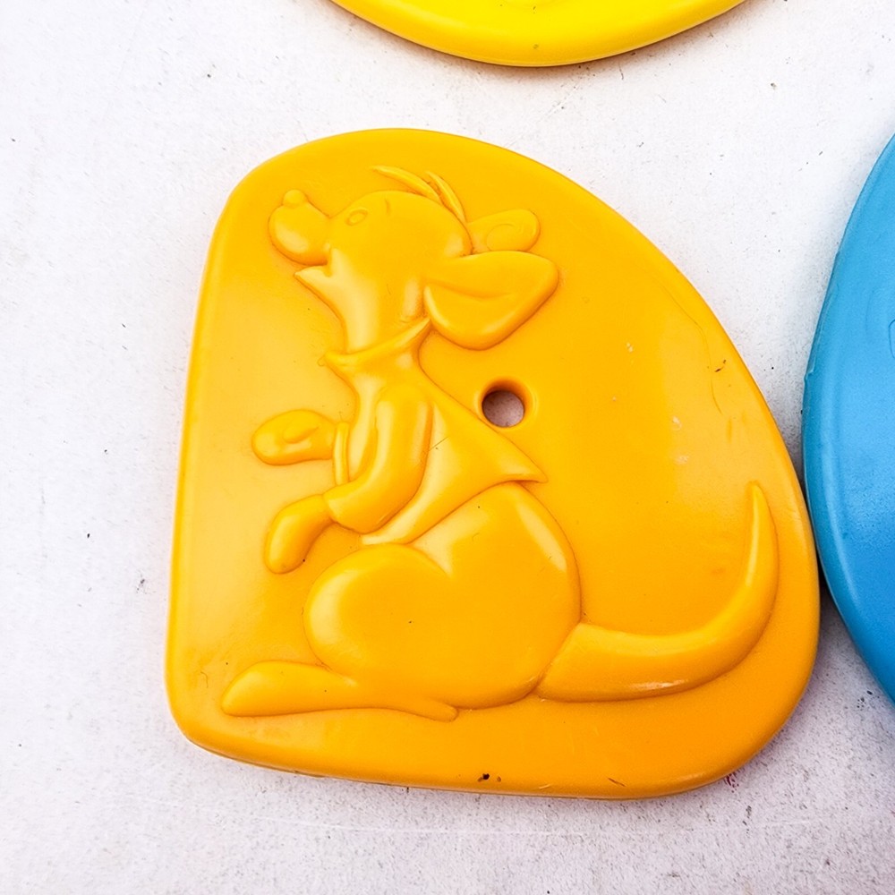 Vintage Winnie The Pooh Teethers Rubber Tigger Eeyore NO STRING Replacement