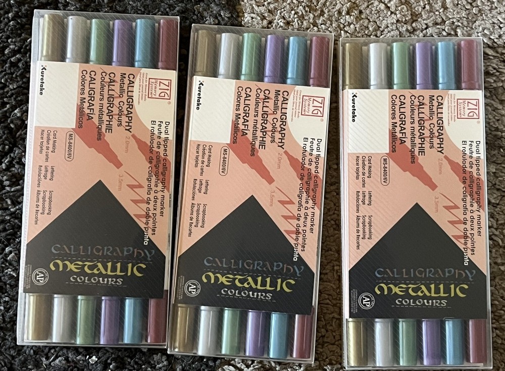 Zig Memory System Writer Metallic Colours 2.0 mm/3.5 mm
