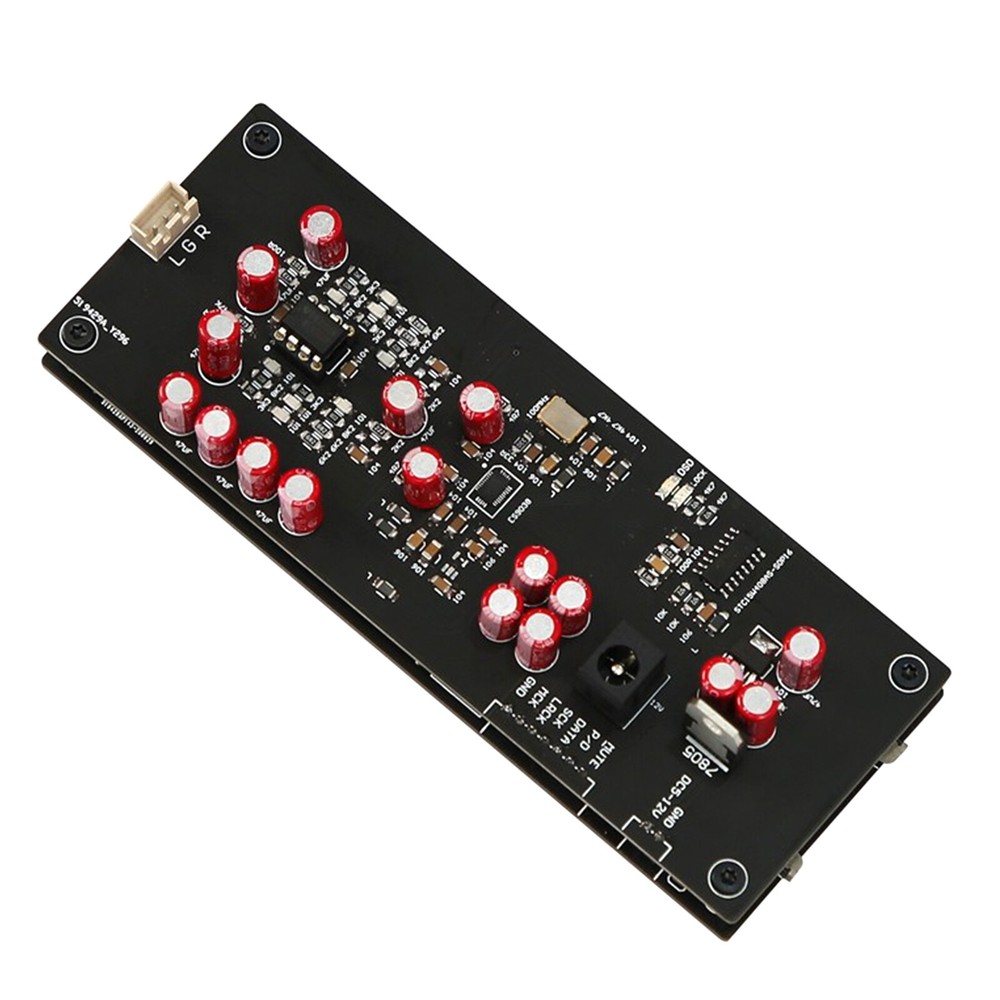 1pc SD Lossless Digital Turntable ES9038 Decoder Board DC 12V