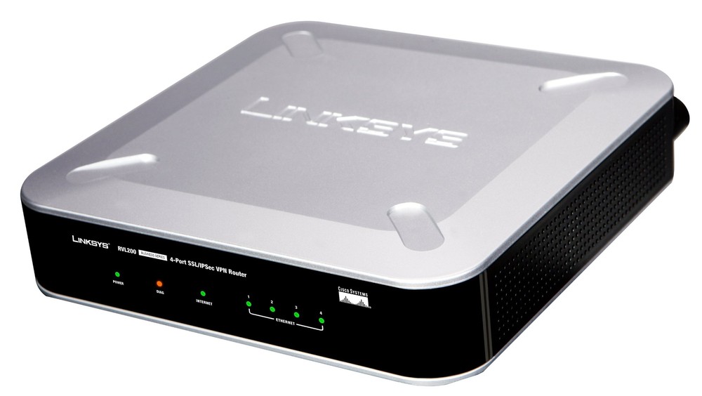 Cisco RVL200 4-Port SSL/IPsec VPN Router