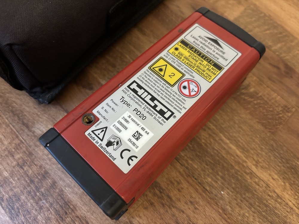 Hilti PD20 Laser Range Meter Measuring System