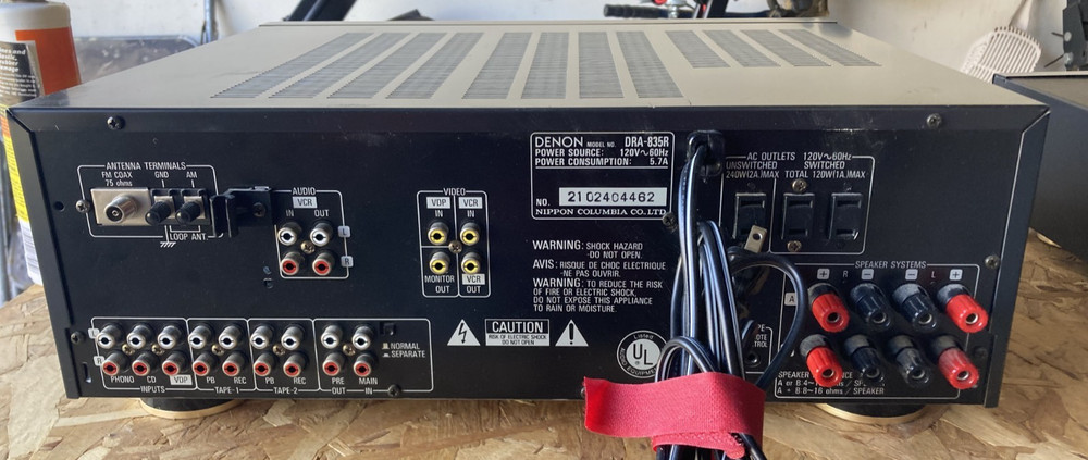 Denon DRA835R AM/FM Receiver