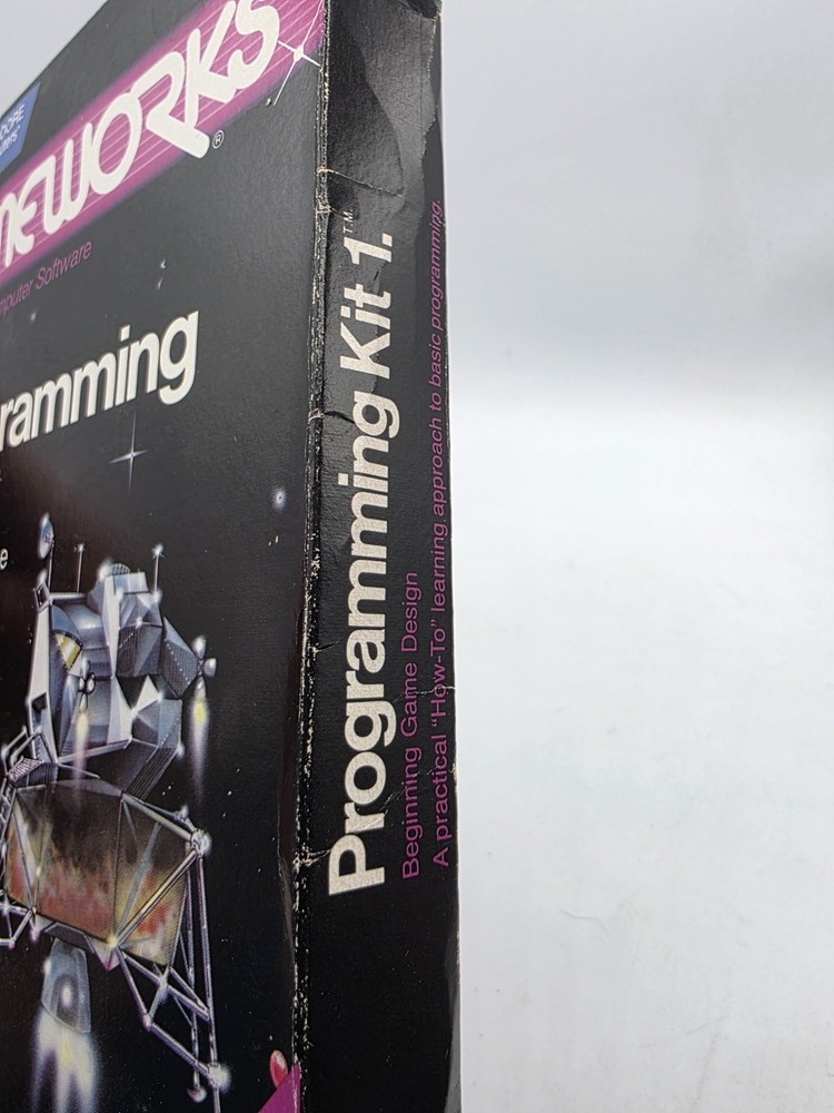 Timeworks Programming Kit 1 lunar lander Commodore 64 Computer Software Floppy