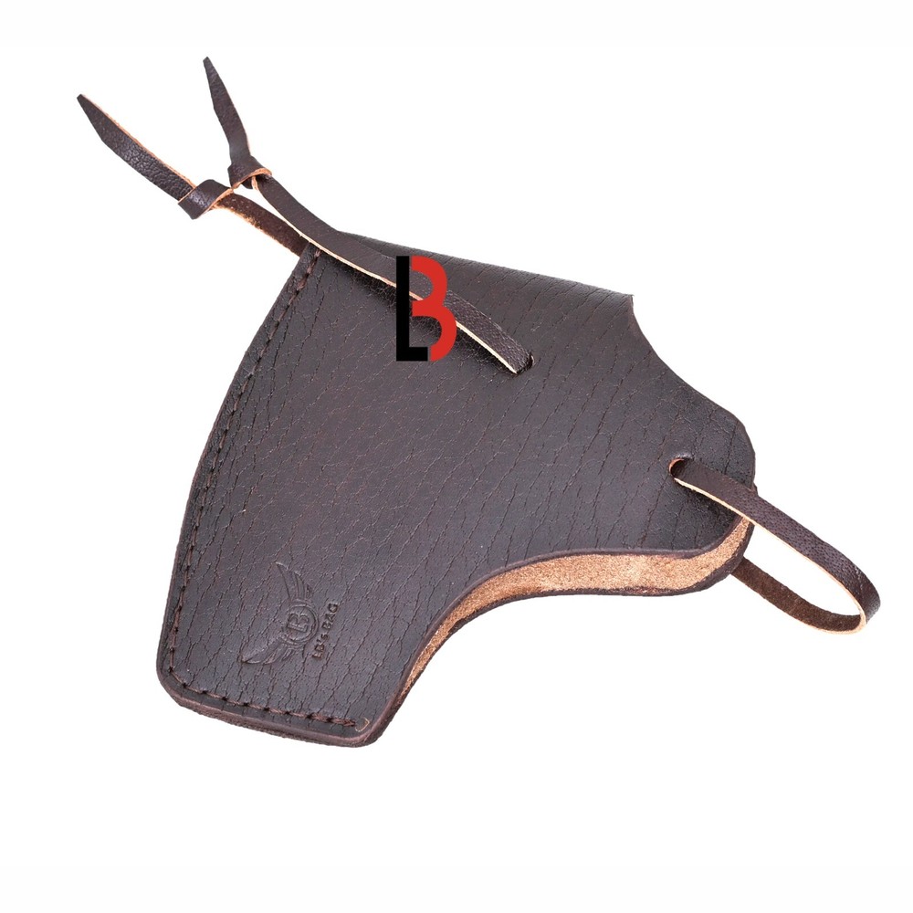 Leather Axe Head Sheath, Cowhide Thick Leather with Straps, Protect Cover Axe