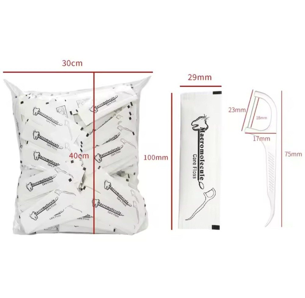 100 Pc Disposable Tooth Pick