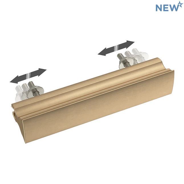 1"-4" Casual Column Adjusta Pull Champagne Bronze