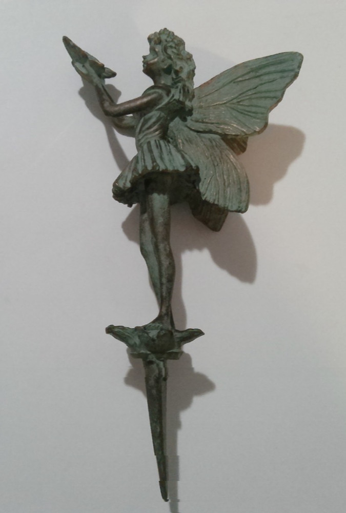 AVON  Standing Fairy Pot Sitter 6" H