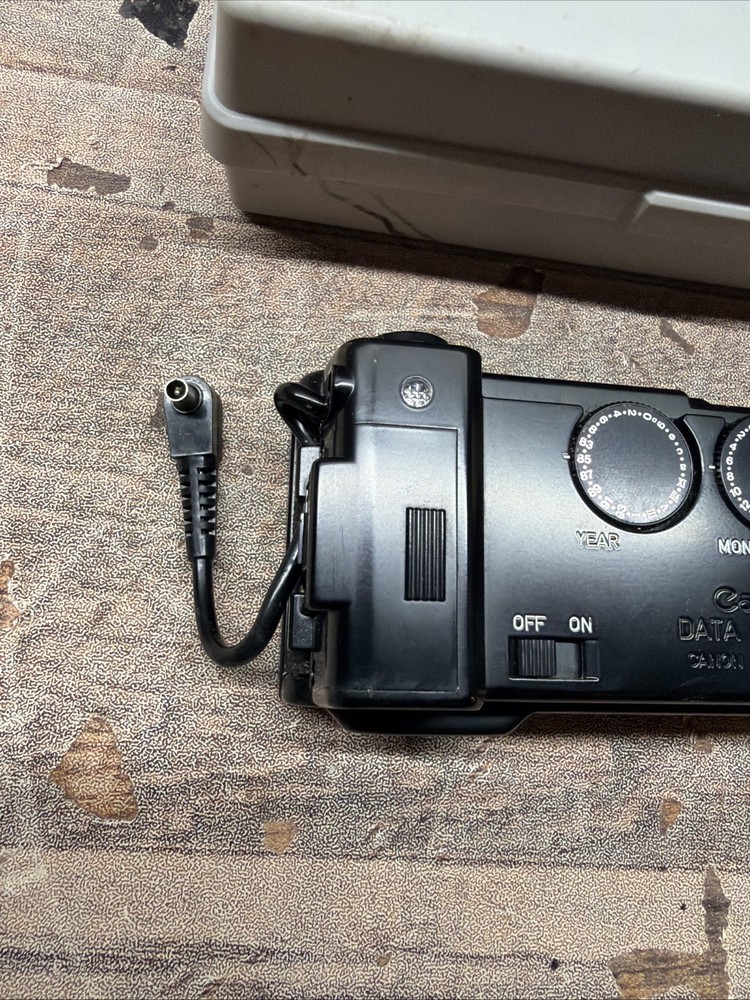 Canon Data Back A With Case Untested