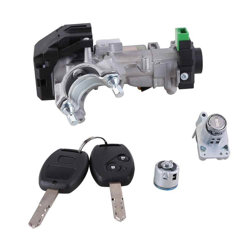For 2007-2011 CRV Ignition & Door Lock Cylinder Switch Assembly Set 2 Remote Key