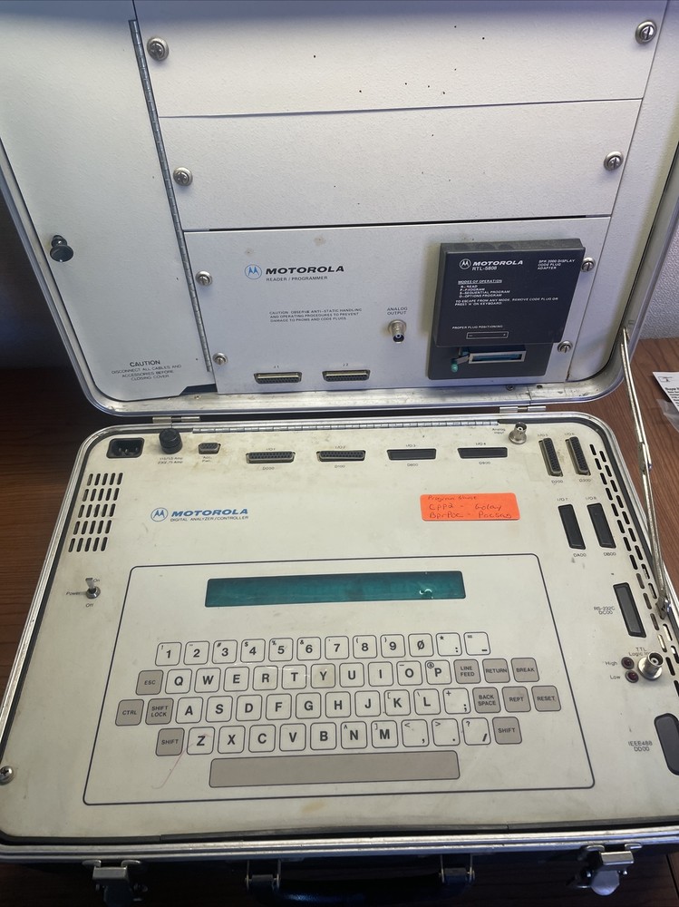 Motorola Reader/Programmer RTL-5808 Digital Analyzer/Controller