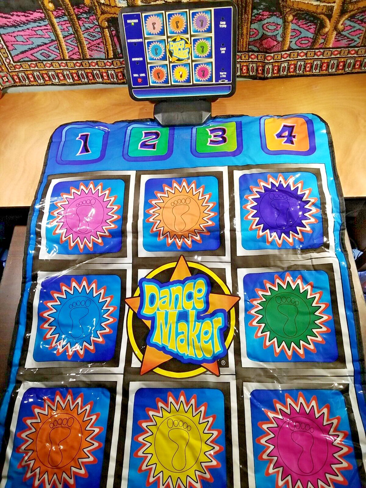 1999 Diva Dance Maker Electronic Dance Pad Game Works by Moose Mountain