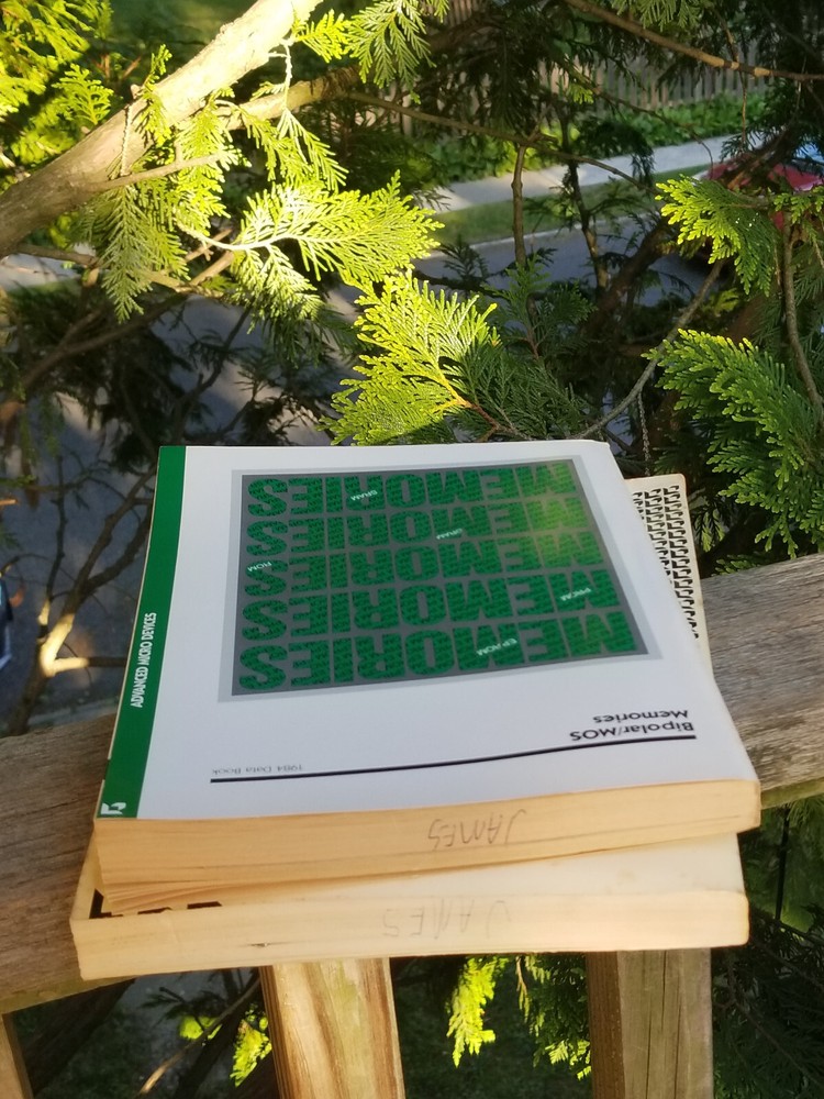 2 VINTAGE DATA BOOKS 1979 ELECTRIC ADVANCED MICRO DEVICES & 1984 BIPOLAR/MOS