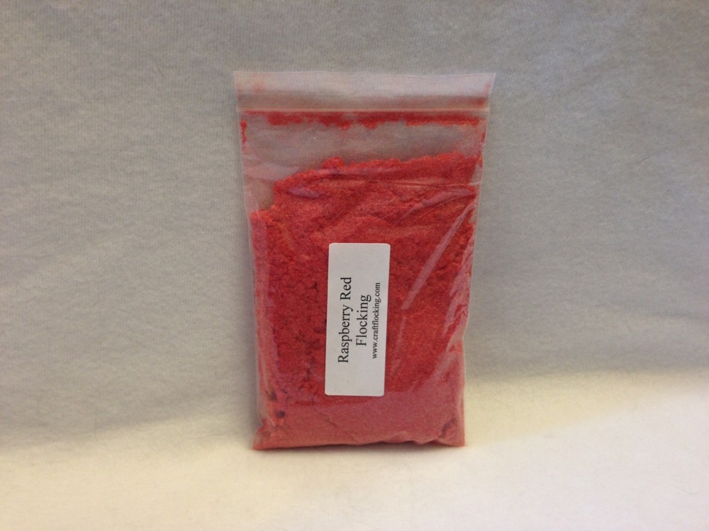 Raspberry Red Flocking