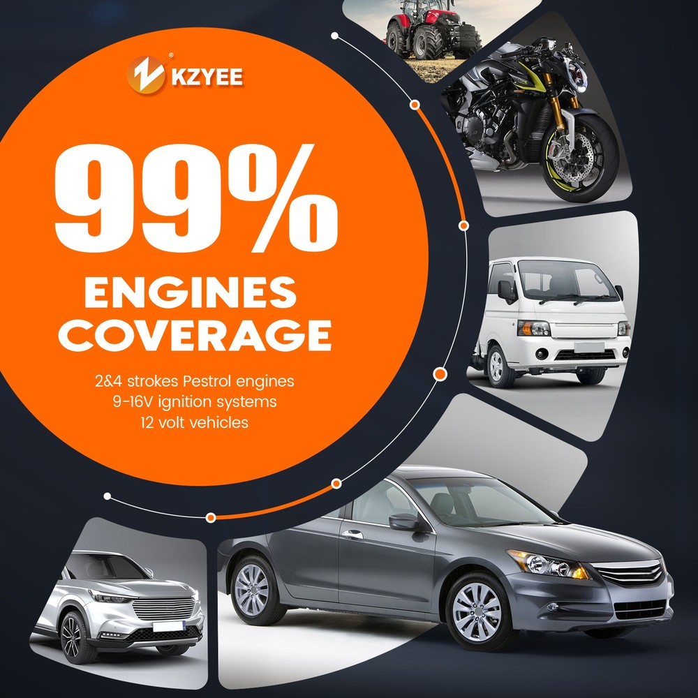 Auto Digital Timing Light Tuning Tool for Petrol Engines with Inductive Sensor