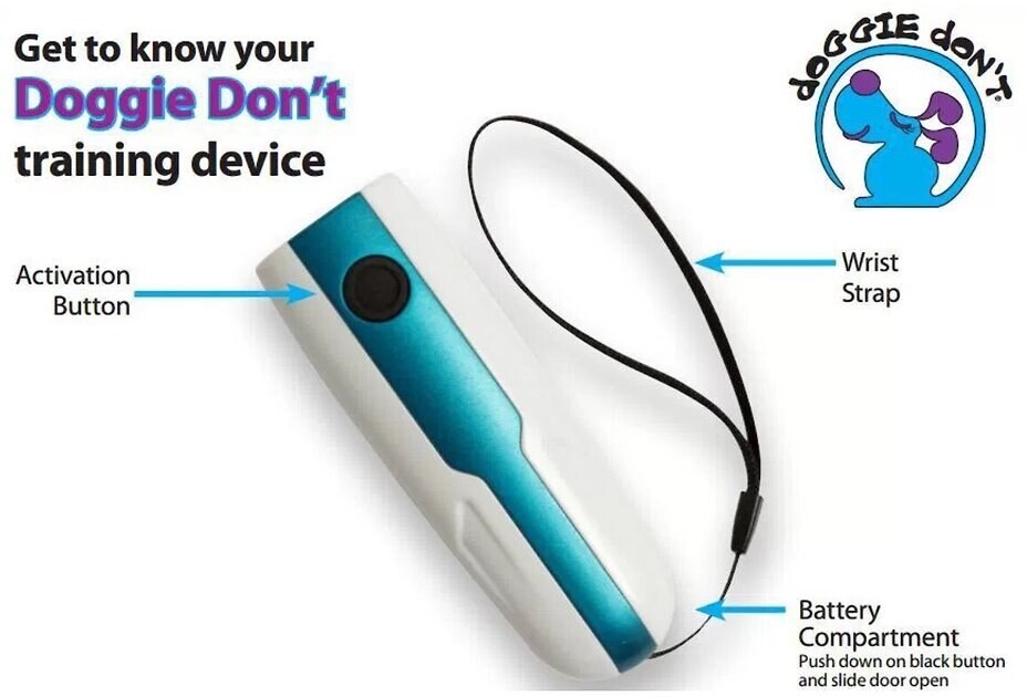 DOGGIE DON’T® Device Blue - Dog Training - Humane & Safe- US Small Business