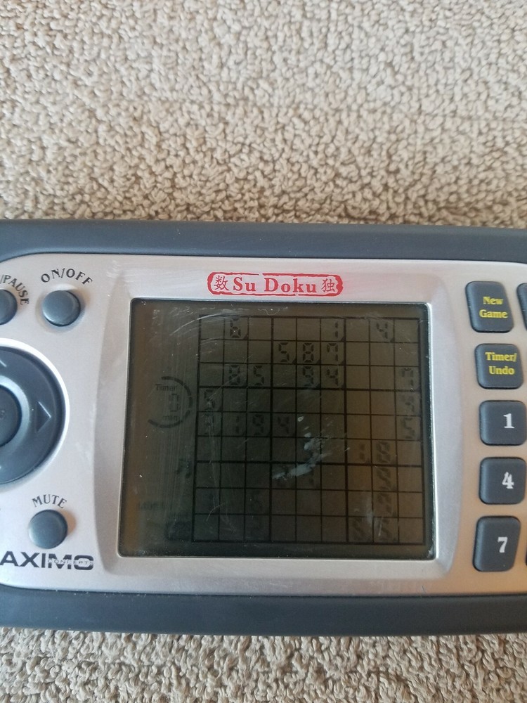 Maximo Su Do Ku Electronic handheld