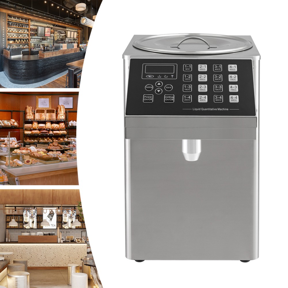 Automatic Quantitative Fructose Machine Groups Milk Fructose Tea Sugar Dispenser
