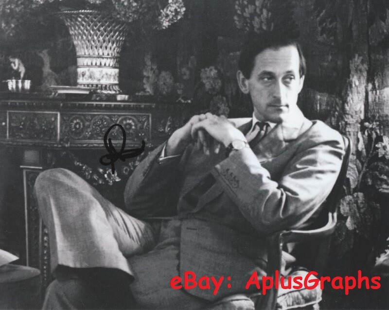 ANDRE GREGORY... Dashing and Debonair - SIGNED