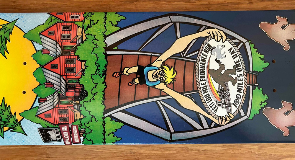 Yeti Skateboard Deck - 100 Mile Endurance Run