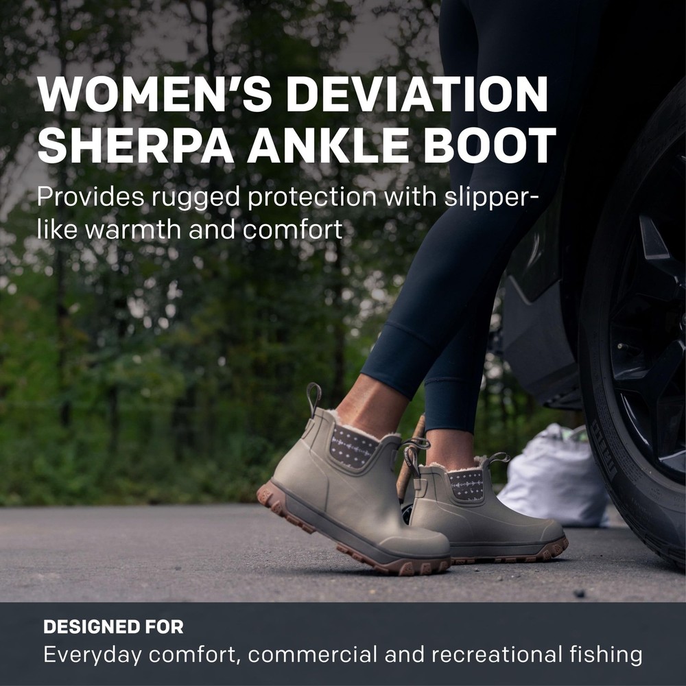Grundéns Women's Deviation Sherpa Ankle Boot 9 Silt