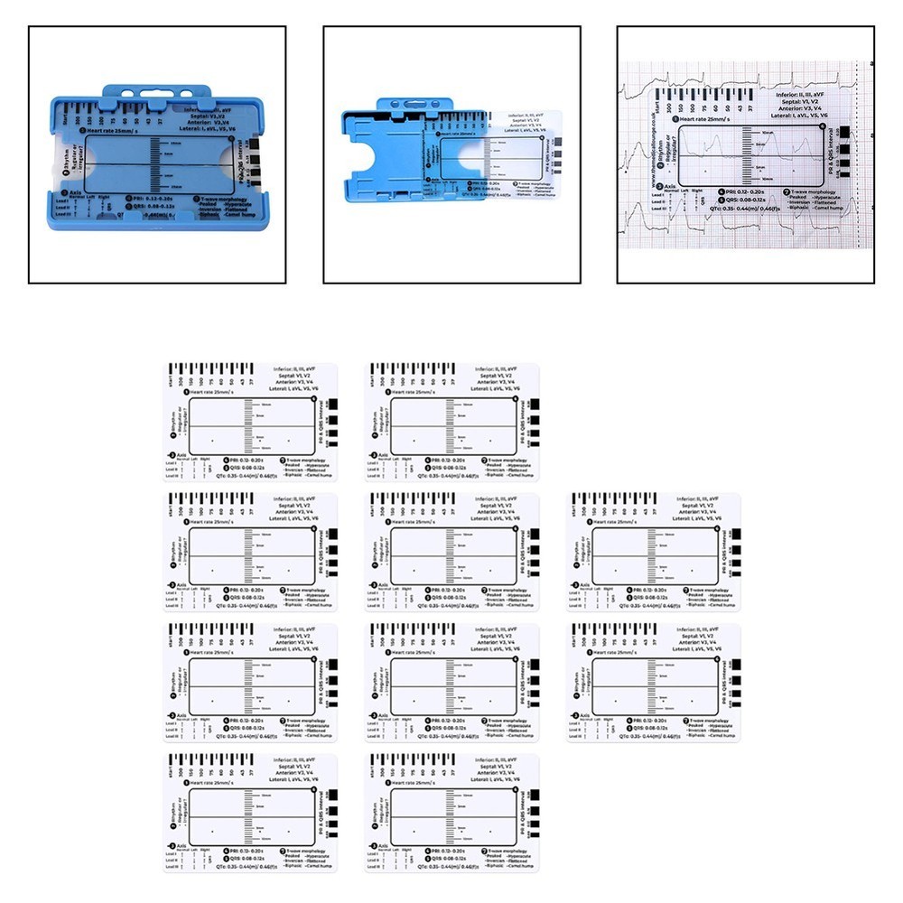 User Friendly For ECG Ruler for Efficient For EKG Analysis and Training