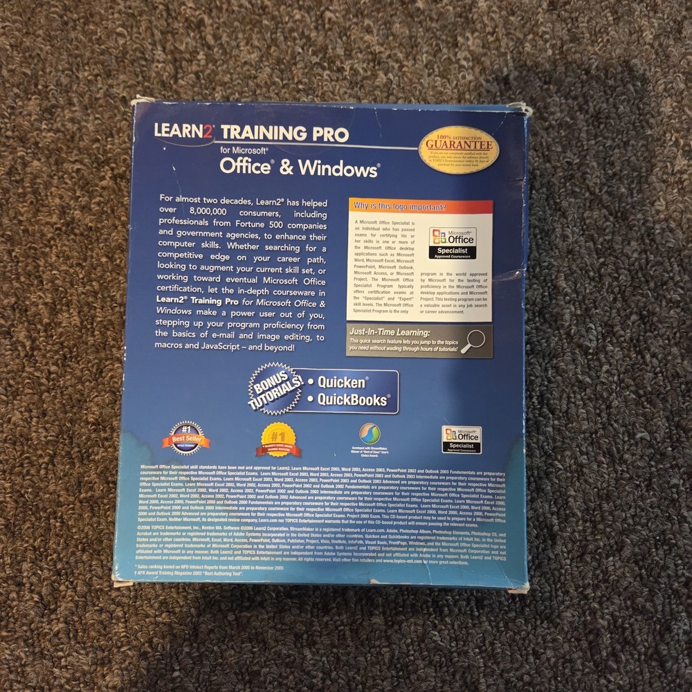 Learn2 Training Pro Office & Windows