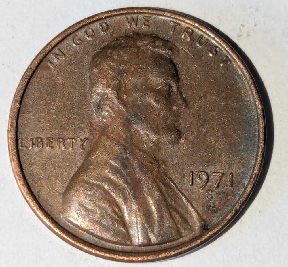 #104-- 1971s Penny