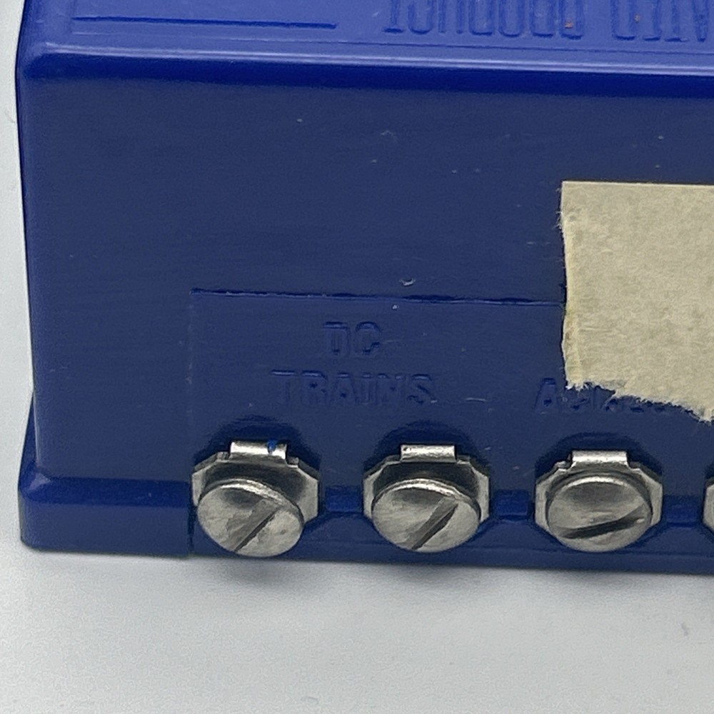 Life-Like Blue Model Train Hobby Transformer Reverse Off Forward 120 Volt OEM