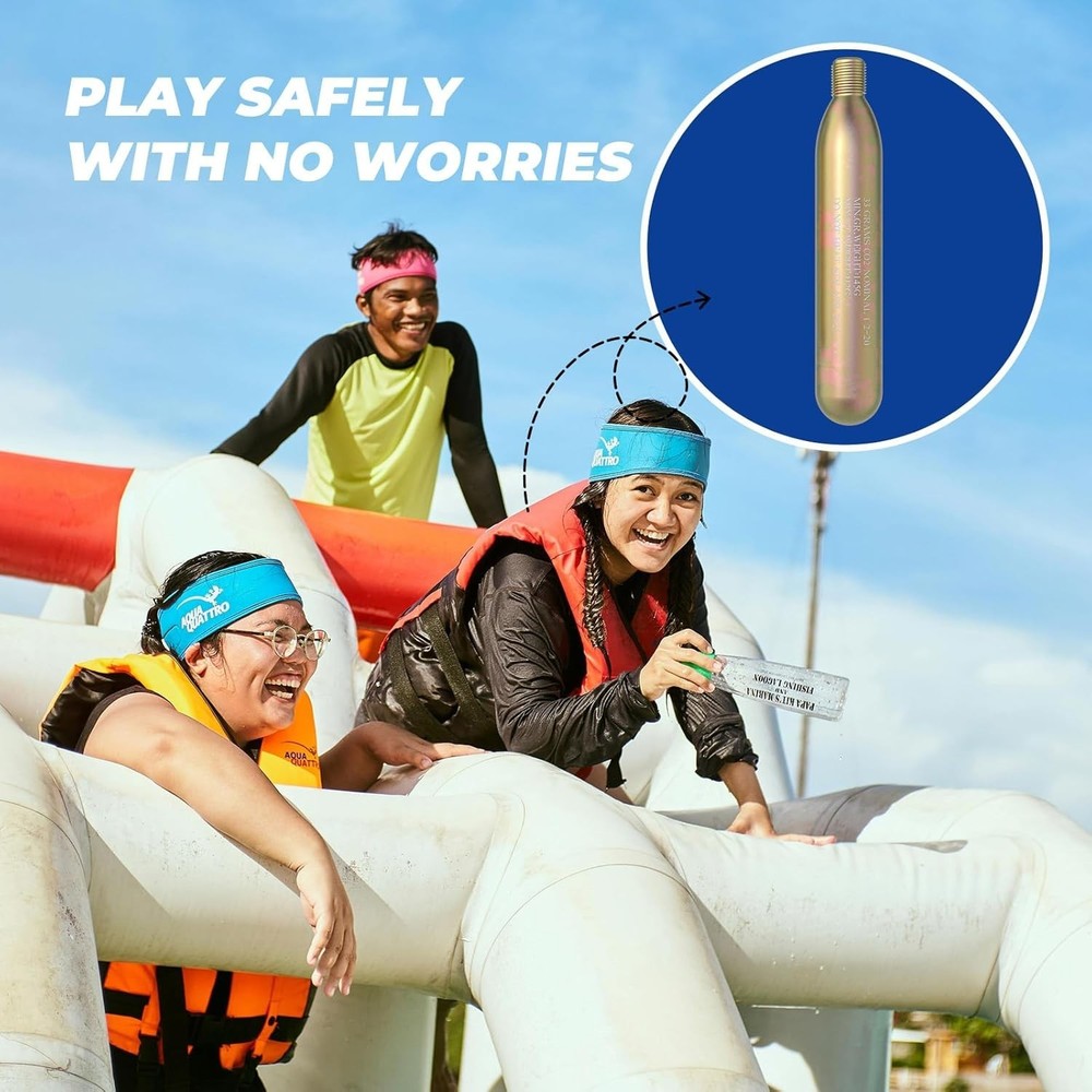 2 PACK - A/M 33g Co2 Rearming Kits for PFD Inflatable Life Jacket Replacement