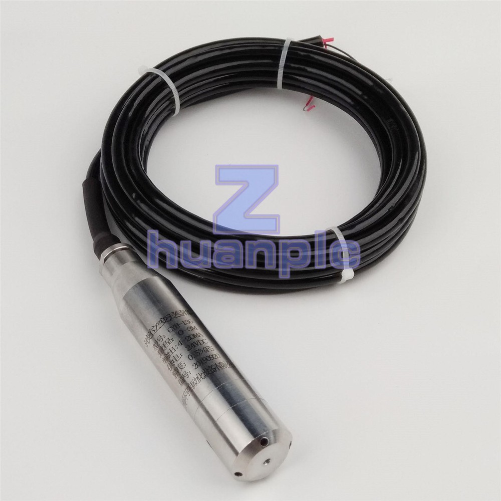 ONE 4-20MA 3.0m Range Water Level Transmitter Liquid Level Transducer Sensor NEW