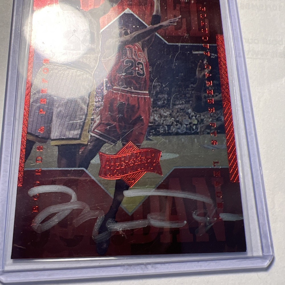 Michael Jordan auto COA