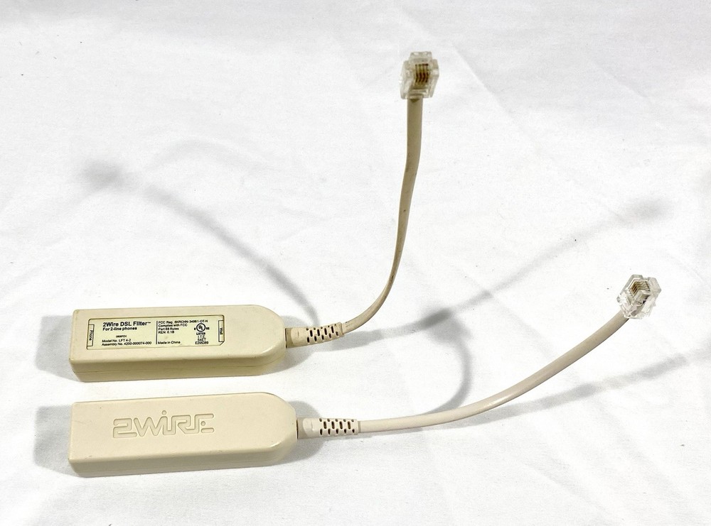 2WIRE DSL Filter For 2-Lines (Lot Of 2)