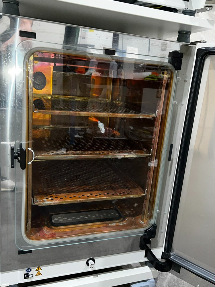 Thermo HERAcell vios 160i CO2 Incubator Dual Stack, Copper *used working