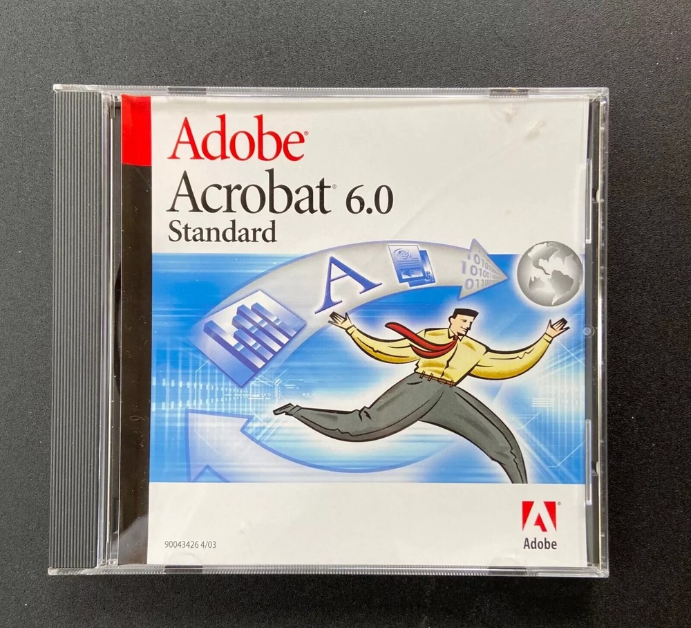 Adobe Acrobat 6.0 •  Standard • windows only• Education Version • 2003 #5