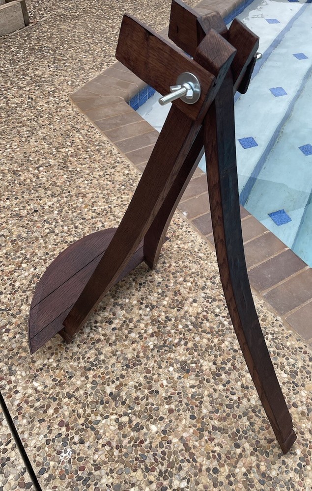 Wine Stave Guitar Stand #29