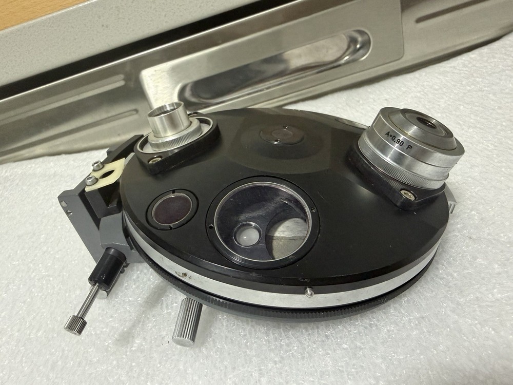 Reichert Univar Microscope 5 fold Objective Revolver- Condenser
